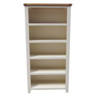 See more information about the Oak 5 Shelf Bookcase - Cream