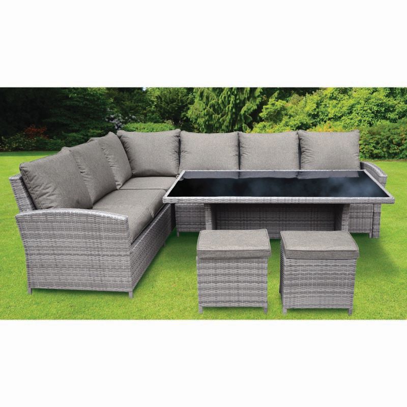 Harlington Corner Sofa Set Garden Furniture