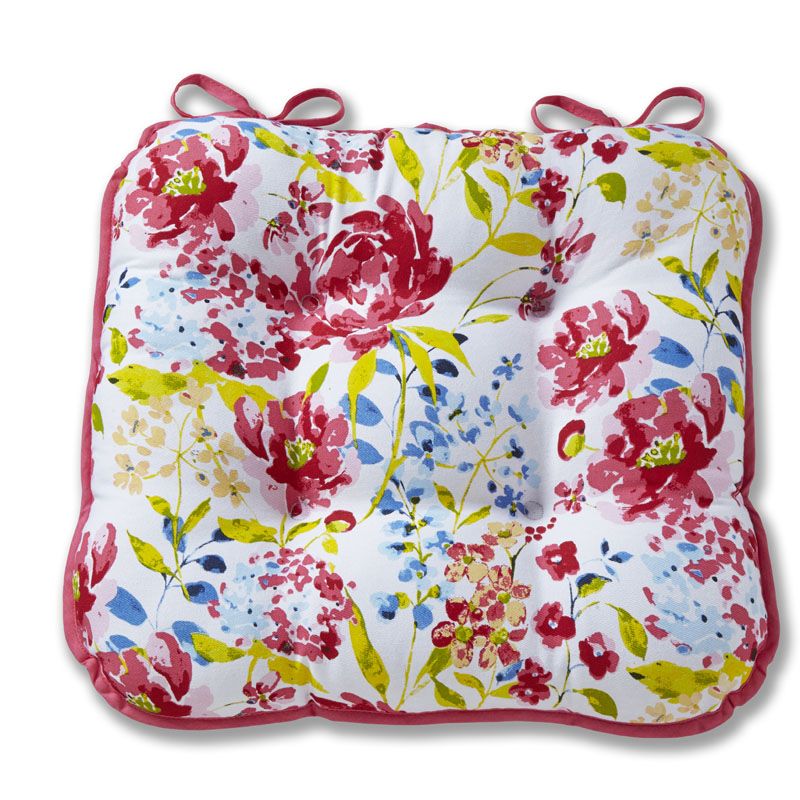 Seat Pad Floral Romance