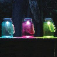 See more information about the Colour Solar Light Jar With Rope