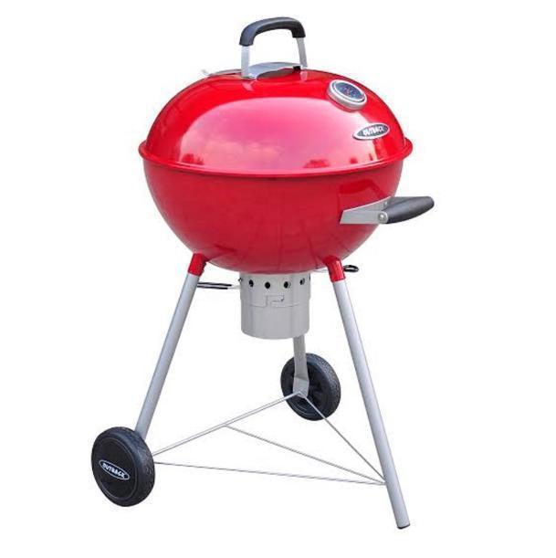 Outback Charcoal Kettle Barbecue 57cm (Red)