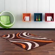 See more information about the Rug Rapello Canyon Brown & Orange (160 x 225 cm)