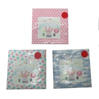 See more information about the 30 Pack of Lunch Napkins - Pink with White Hearts