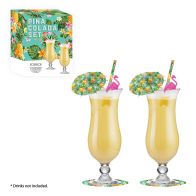 See more information about the Pina Colada Cocktail Kit Gift Set