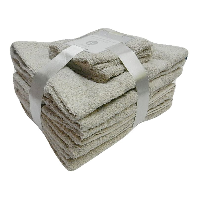 Toronto Bath Towel Bale 10 Piece Set (Mocha)