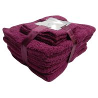 See more information about the Toronto Towel Bale 10 Piece Set (Raspberry)