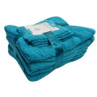 See more information about the Toronto Bath Towel 10 Piece Bale Set (Teal)