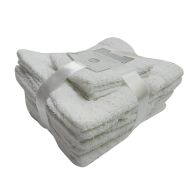 See more information about the Toronto Bath Towel 10 Piece Bale Set (White)