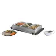 See more information about the Three Tray Buffer Server Hot Plate