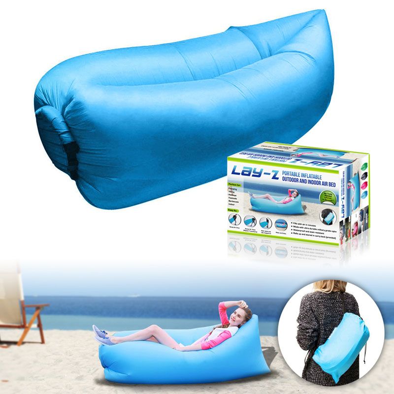 Lay-Z Inflatable Lounger Blue