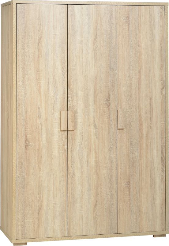 Cambourne 3 Door Wardrobe - SONOMA OAK