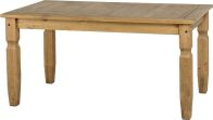 See more information about the Corona 5' Dining Table - DISTRESSED WAXED PINE