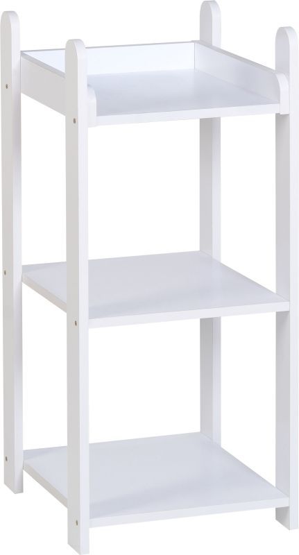 Lollipop 3 Shelf Unit - WHITE/WHITE