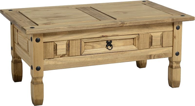 Corona 1 Drawer Coffee Table