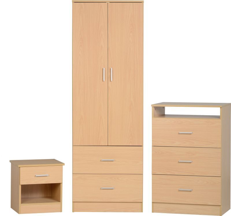 Polar Bedroom Set - BEECH