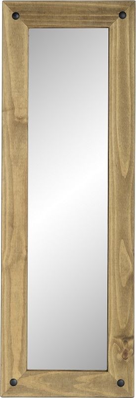 Corona Long Wall Mirror - DISTRESSED WAXED PINE