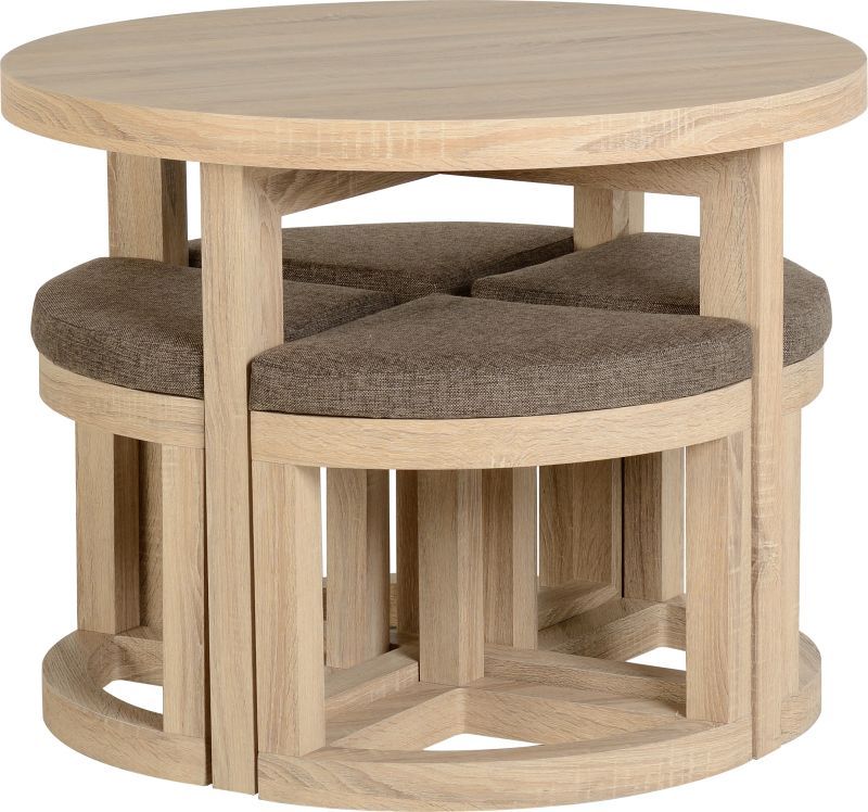 Cambourne Stowaway Dining Set - SONOMA OAK