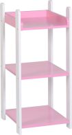 See more information about the Lollipop 3 Shelf Unit - WHITE/PINK