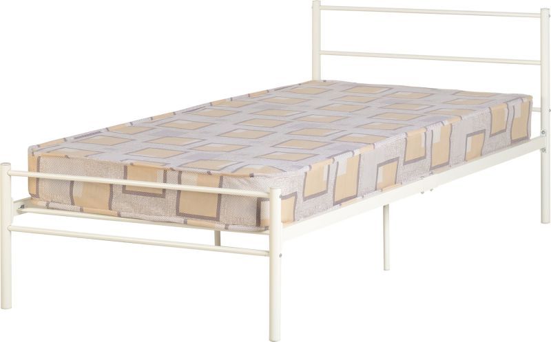 Devon Single Bed - White