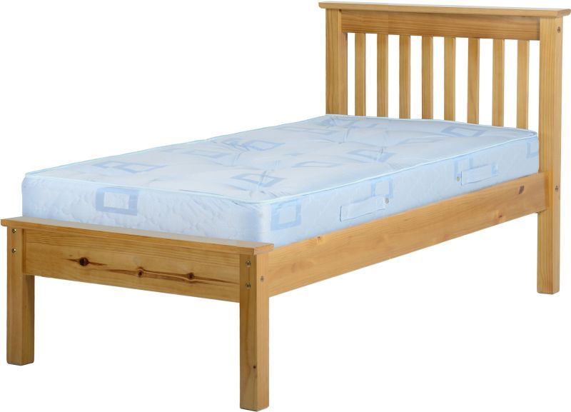 Monaco Single Bed - Antique Pine