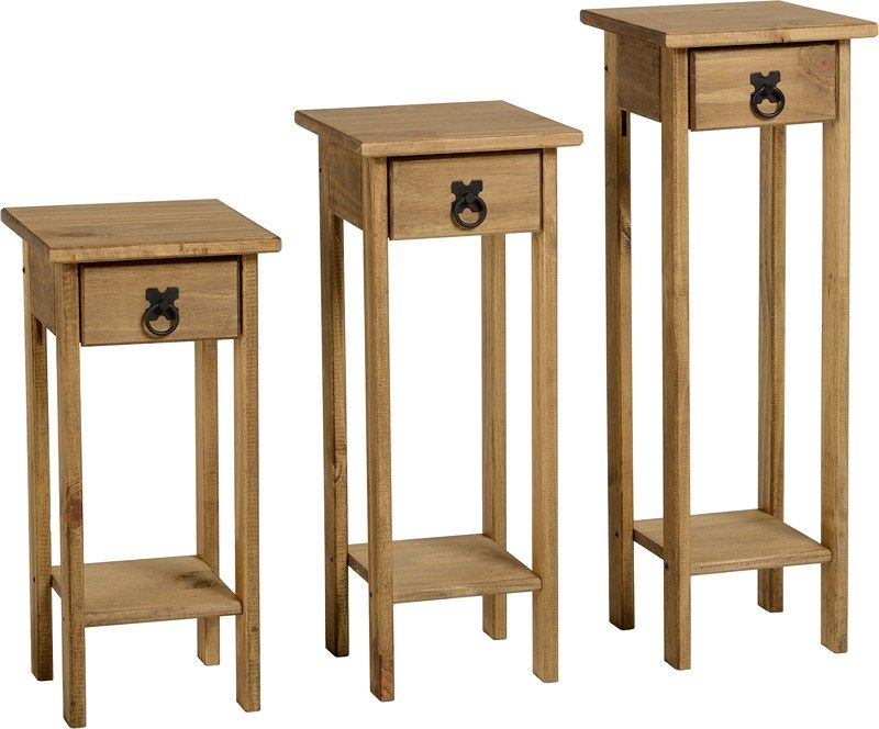 Corona Plant Stands (Set of 3)