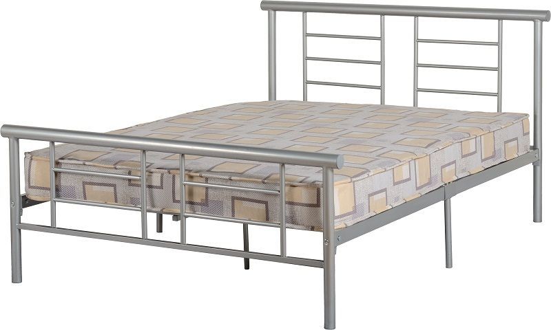 Lynx Double Bed - Silver