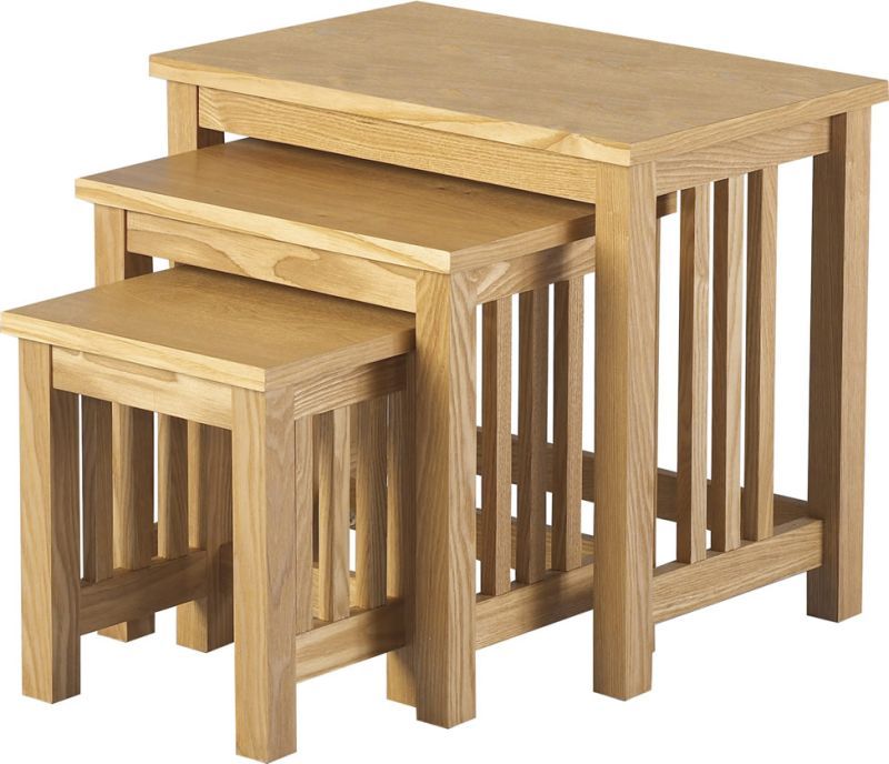 Ashmore Nest of Tables - ASH VENEER