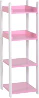 See more information about the Lollipop 4 Shelf Unit - WHITE/PINK