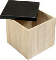 See more information about the Cambourne Storage Stool - SONOMA OAK