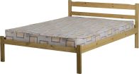 See more information about the Panama Double Bed - Natural Wax