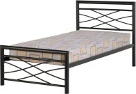 See more information about the Kelly Metal Single Bed - Black