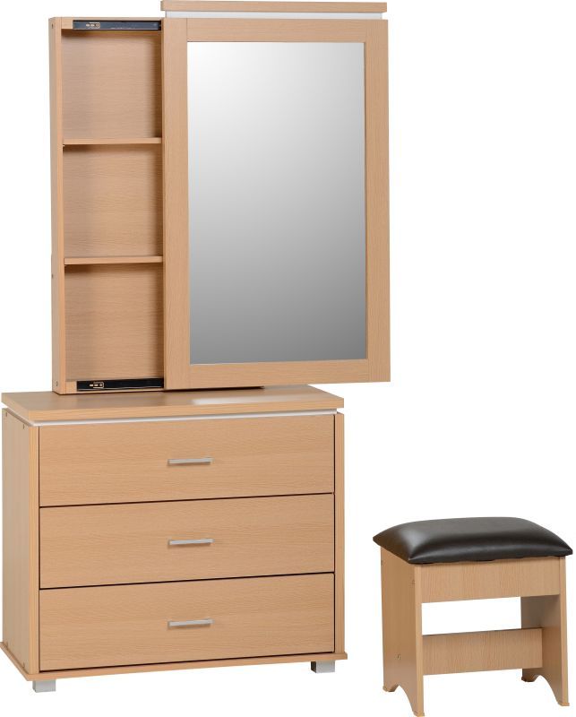 Julia 3 Drawer Dressing Table Set