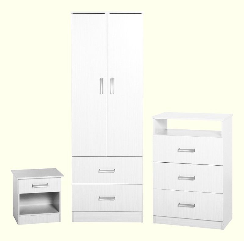 Polar Bedroom Set - WHITE