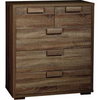 See more information about the Cambourne Chest (3+2 Drawer) - DARK SONOMA OAK EFFECT