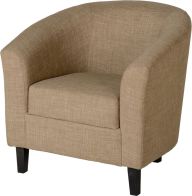 See more information about the Tempo Tub Chair - SAND FABRIC