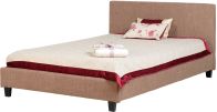 See more information about the Prado King Size Bed - Sand Fabric