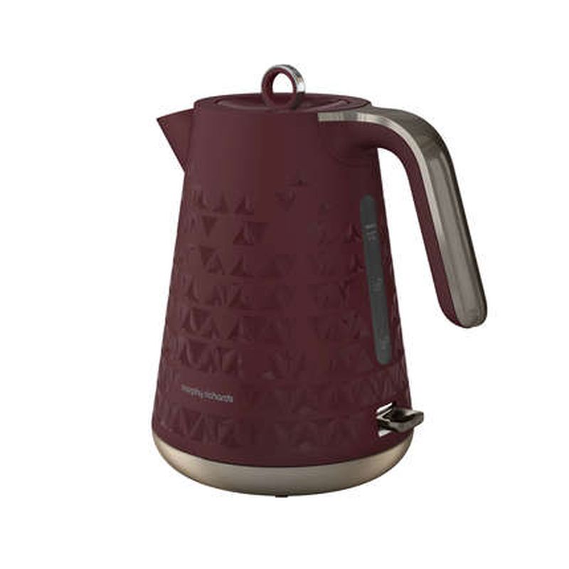 Textured Jug Kettle merlot 108253