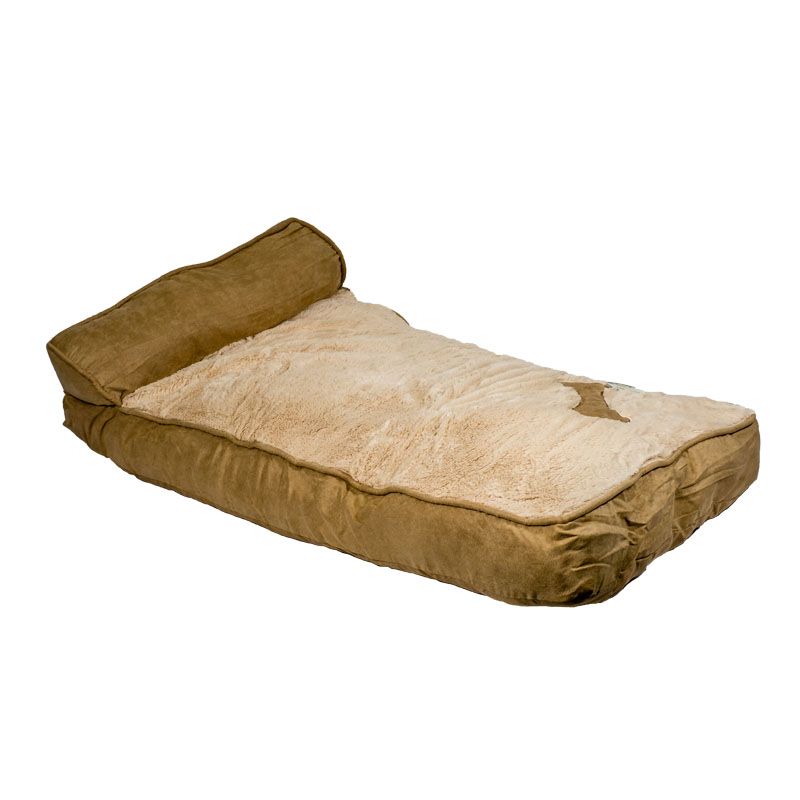 Chaise Longue Pet Bed L Brown