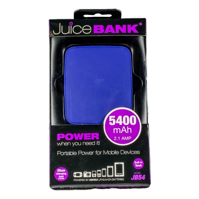 Power Bank Charger 5400mAh (Purple)