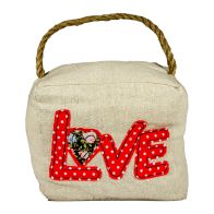 See more information about the Applique Cube Door Stop Love