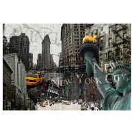 See more information about the New York Collage Canvas 60cm x 90cm