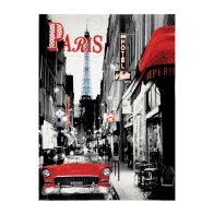 See more information about the Glitter Canvas Art Paris Hotel 50cm x 70cm