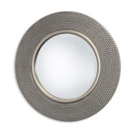 See more information about the Round Hammered Wall Mirror 50cm Diameter