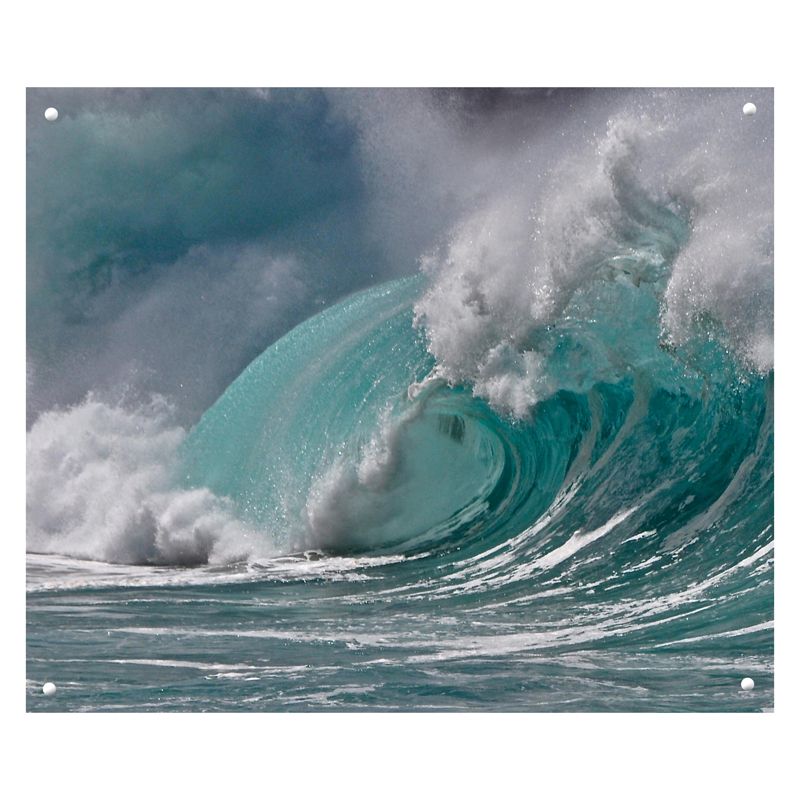 Big Surf Glass Wall Art 100cm x 120cm