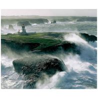 See more information about the Pointe Des Poulains Lighthouse 100cm x 120cm Wall Art