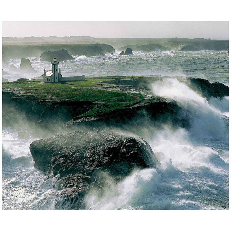 Pointe Des Poulains Lighthouse 100cm x 120cm Wall Art