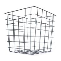 See more information about the Metal Basket With Handles (Black)