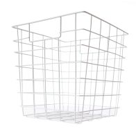 See more information about the Metal Basket With Handles (White)