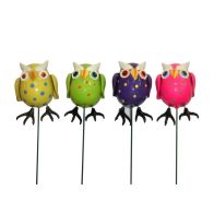 See more information about the Owls On Stick - Assorted Designs