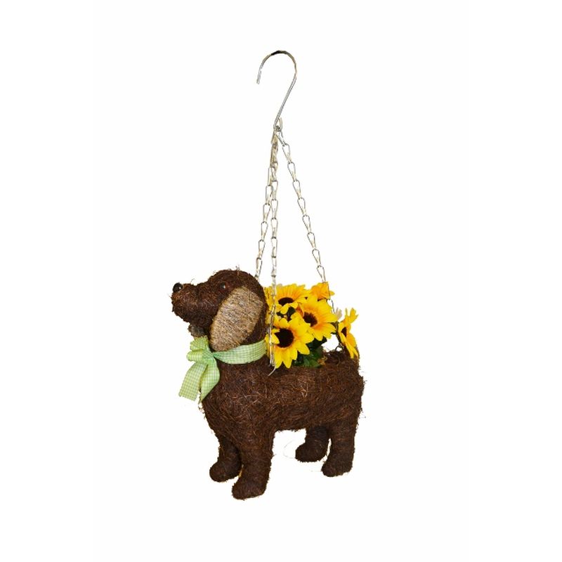 Dog Hanging Planter